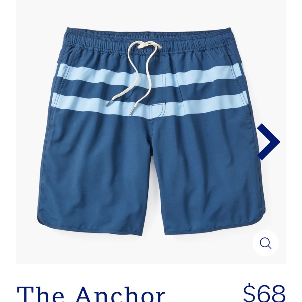 NWT Blue Fair Harbor swim trunks!!!
